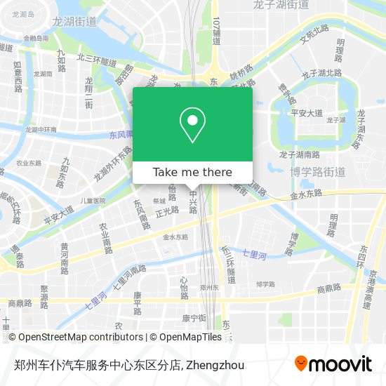 郑州车仆汽车服务中心东区分店 map