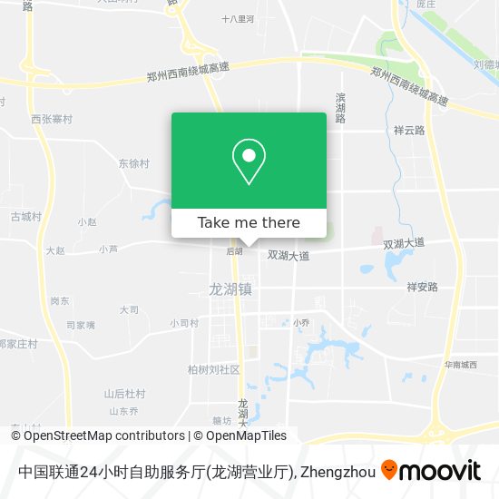 中国联通24小时自助服务厅(龙湖营业厅) map