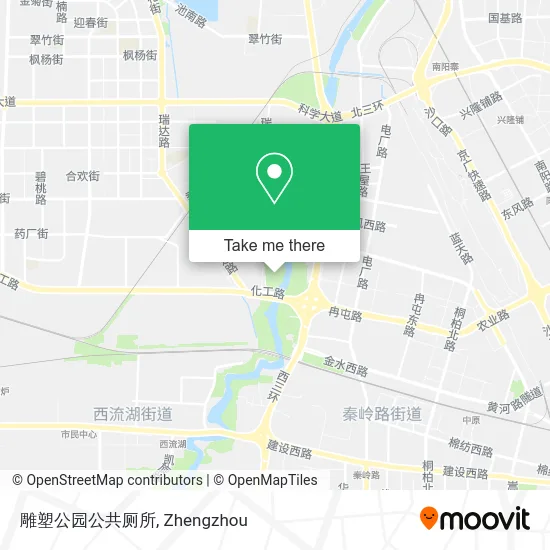 雕塑公园公共厕所 map