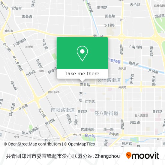 共青团郑州市委雷锋超市爱心联盟分站 map