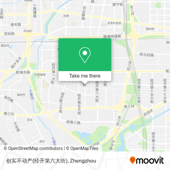 创实不动产(经开第六大街) map