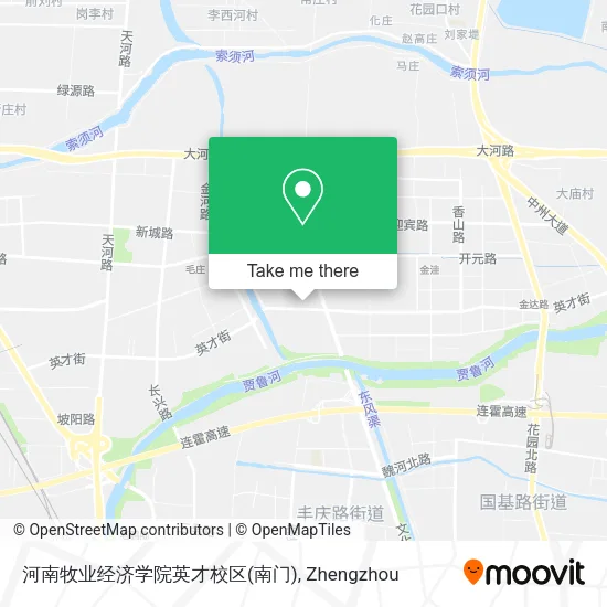 河南牧业经济学院英才校区(南门) map