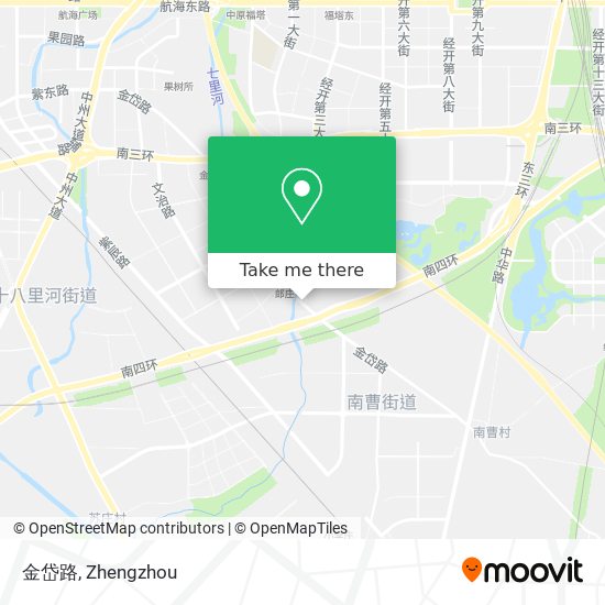 金岱路 map