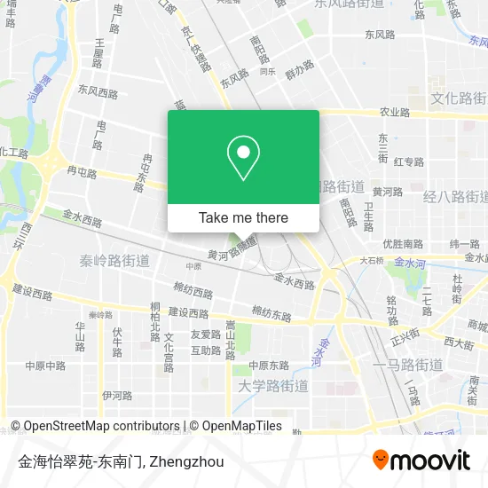 金海怡翠苑-东南门 map