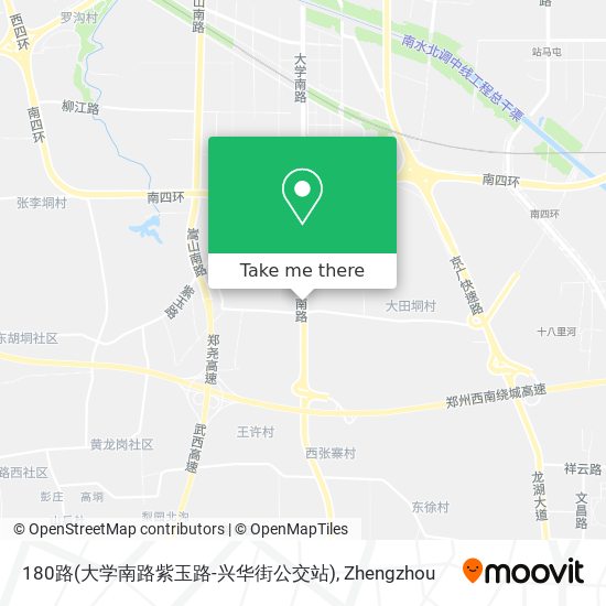 180路(大学南路紫玉路-兴华街公交站) map