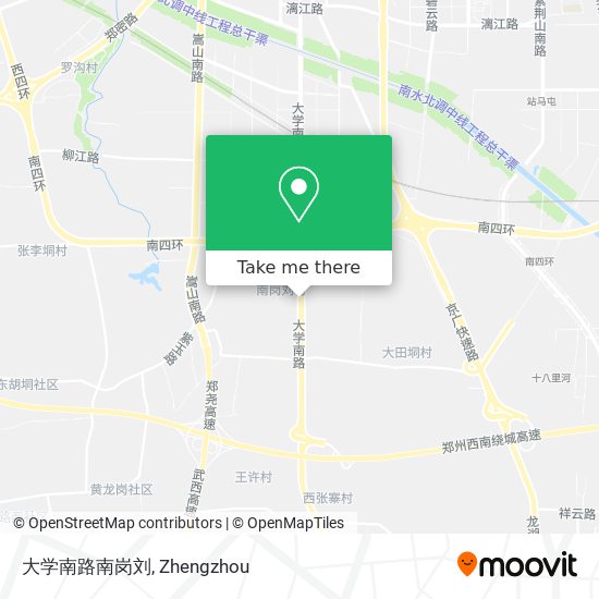 大学南路南岗刘 map