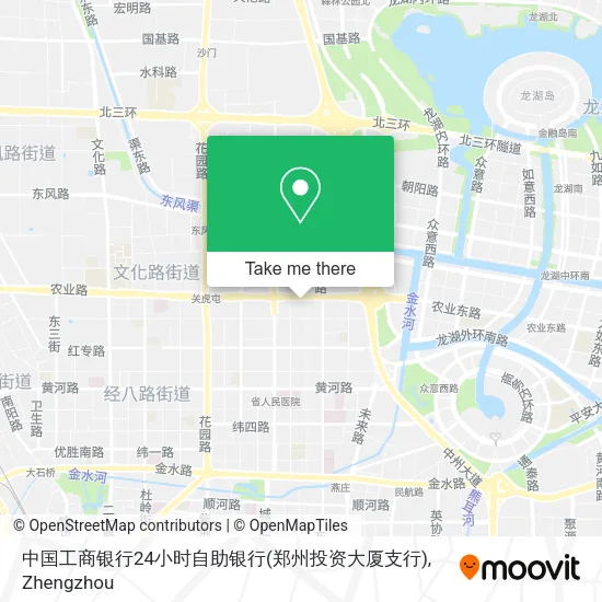 中国工商银行24小时自助银行(郑州投资大厦支行) map