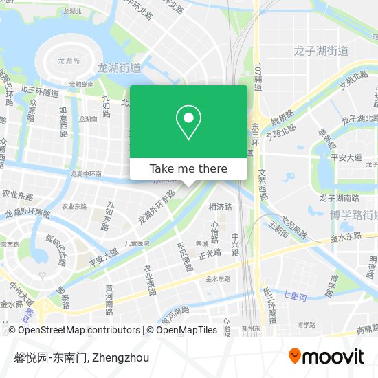 馨悦园-东南门 map