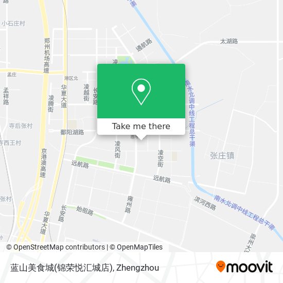 蓝山美食城(锦荣悦汇城店) map