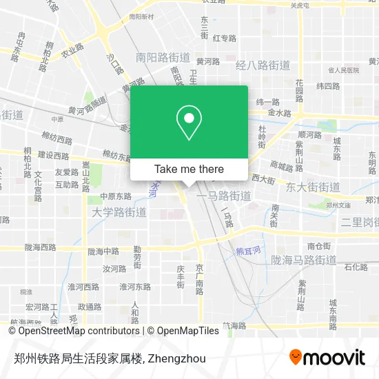 郑州铁路局生活段家属楼 map