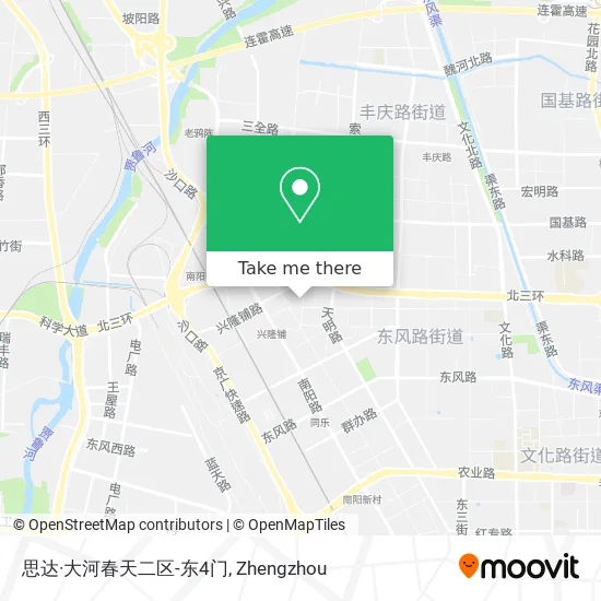 思达·大河春天二区-东4门 map