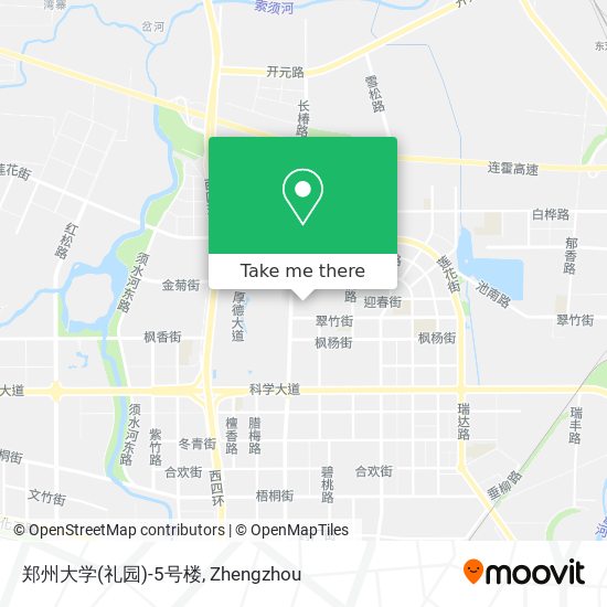 郑州大学(礼园)-5号楼 map
