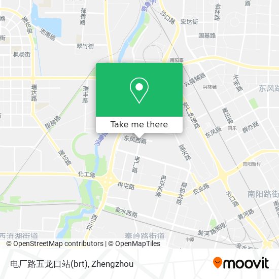 电厂路五龙口站(brt) map