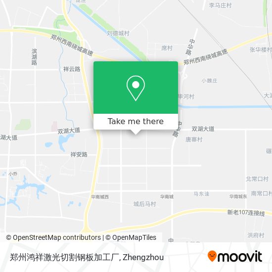 郑州鸿祥激光切割钢板加工厂 map
