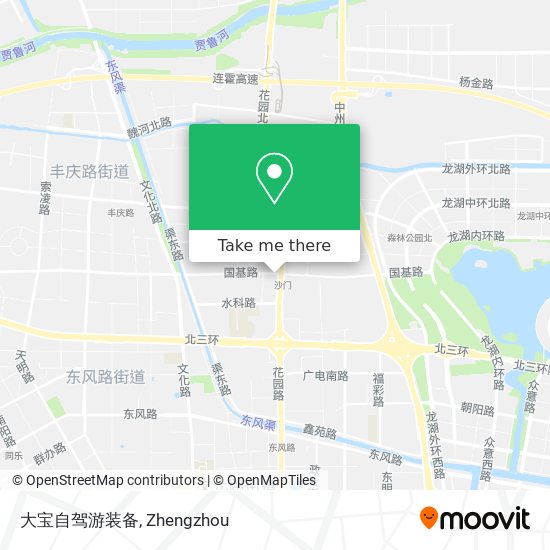 大宝自驾游装备 map