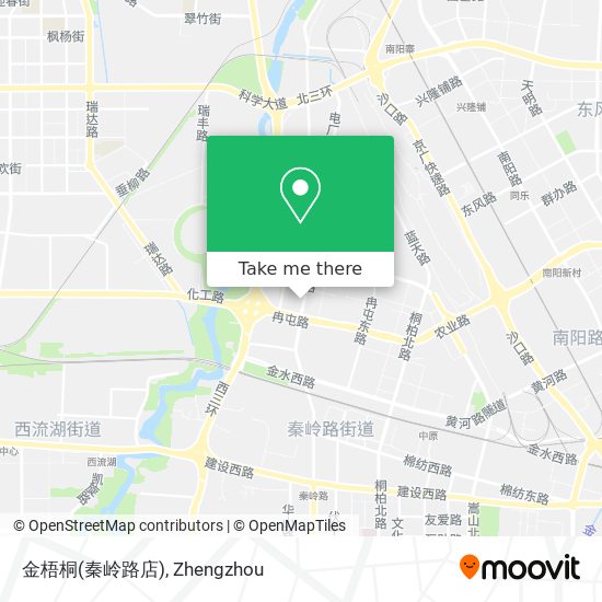 金梧桐(秦岭路店) map