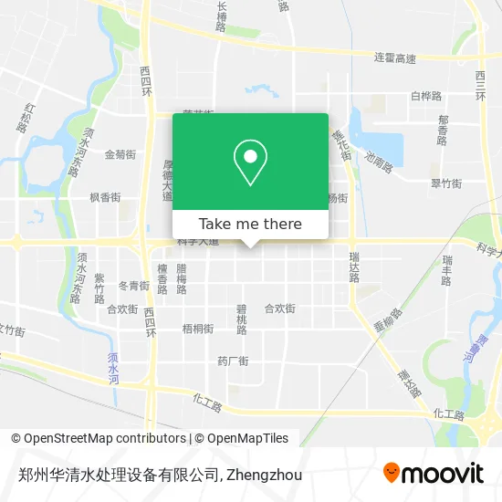 郑州华清水处理设备有限公司 map