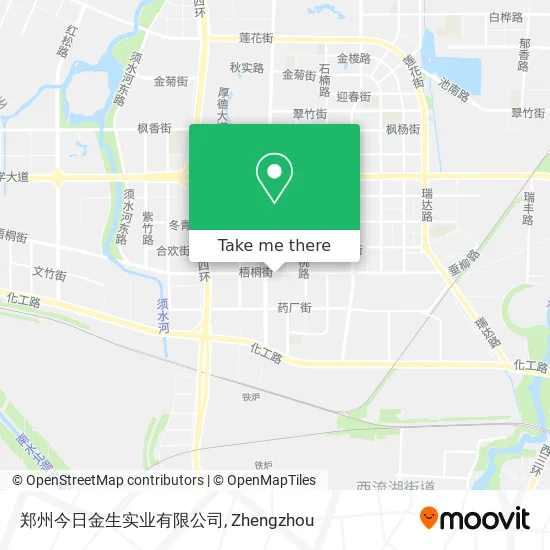 郑州今日金生实业有限公司 map
