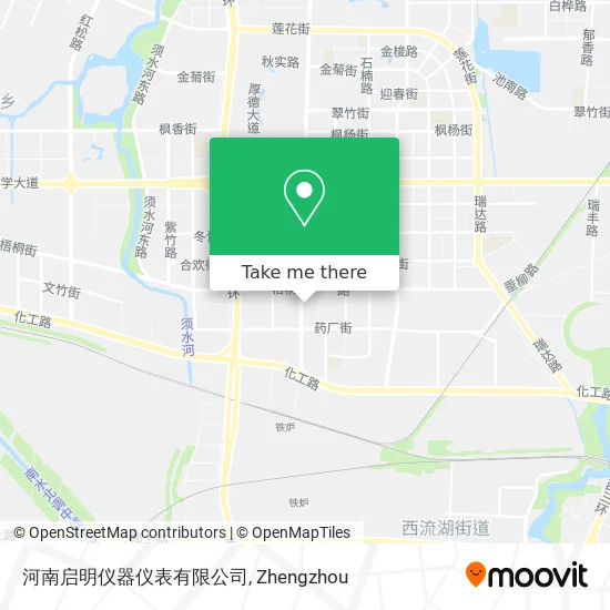 河南启明仪器仪表有限公司 map