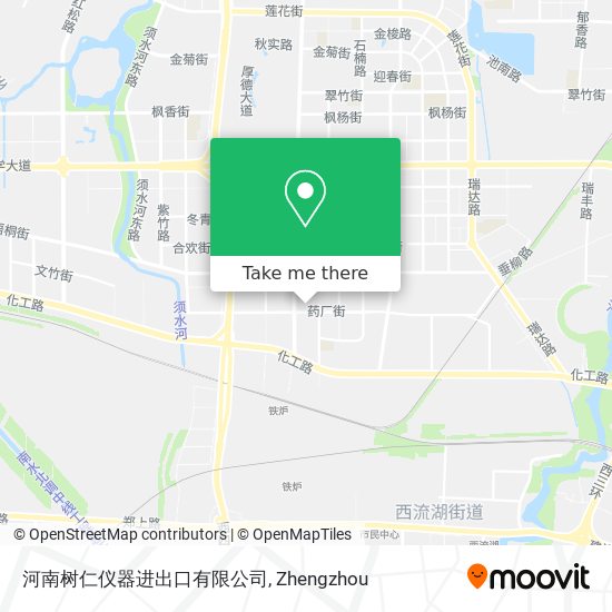 河南树仁仪器进出口有限公司 map