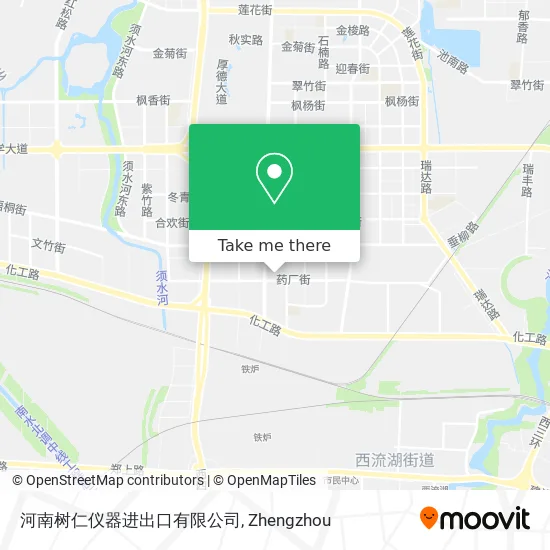 河南树仁仪器进出口有限公司 map