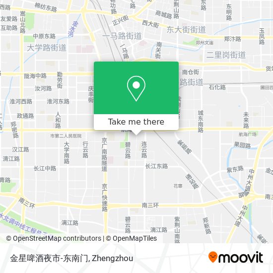 金星啤酒夜市-东南门 map