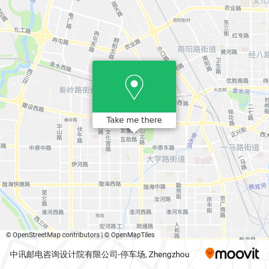 中讯邮电咨询设计院有限公司-停车场 map