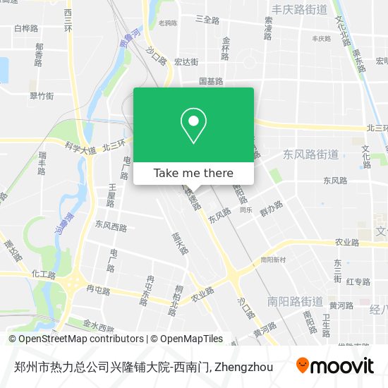 郑州市热力总公司兴隆铺大院-西南门 map