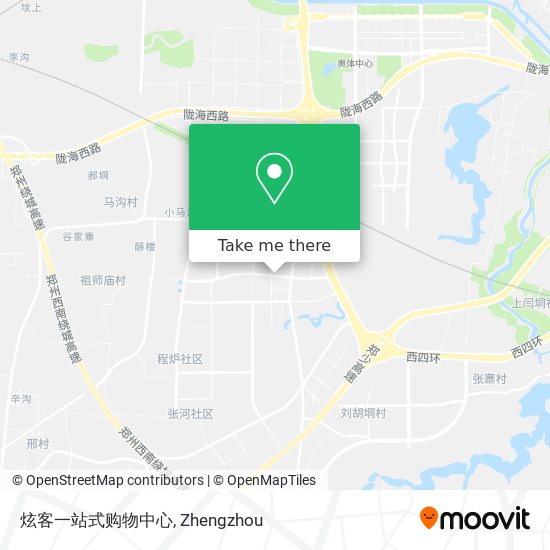 炫客一站式购物中心 map