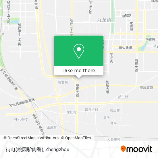 街电(桃园驴肉香) map