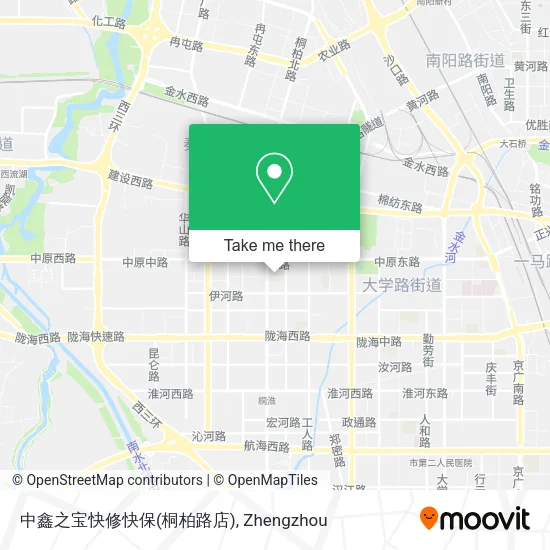 中鑫之宝快修快保(桐柏路店) map