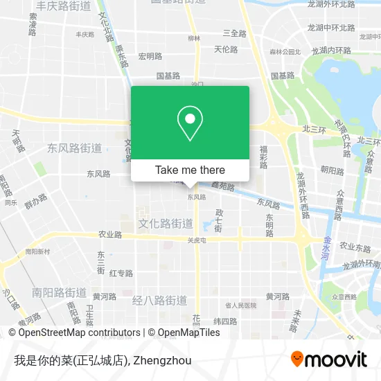 我是你的菜(正弘城店) map