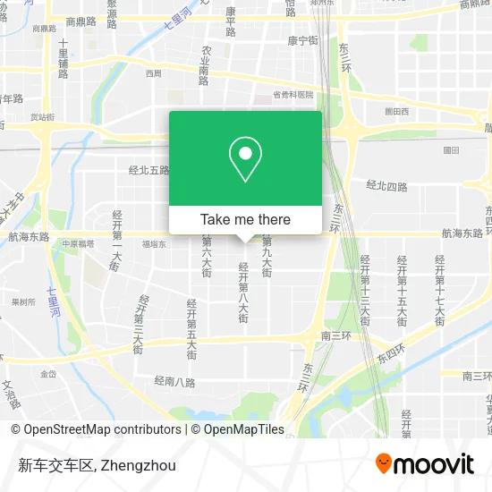 新车交车区 map
