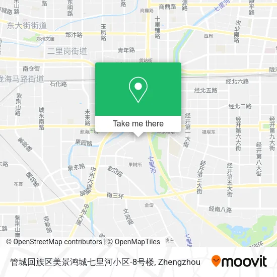 管城回族区美景鸿城七里河小区-8号楼 map