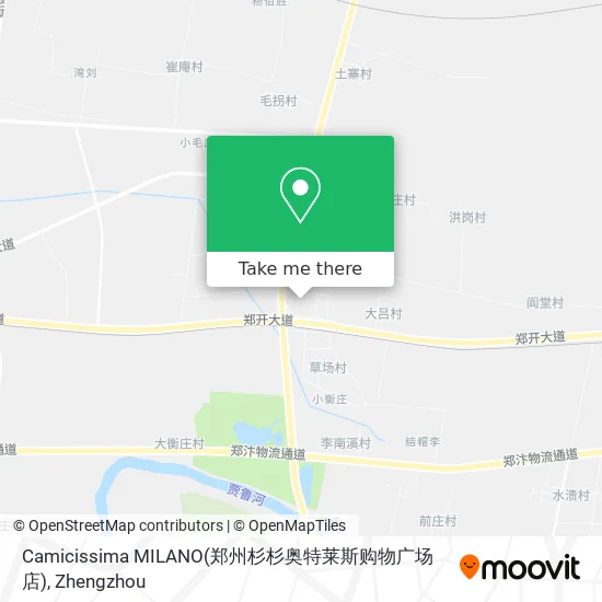 Camicissima MILANO(郑州杉杉奥特莱斯购物广场店) map