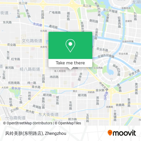 风铃美肤(东明路店) map