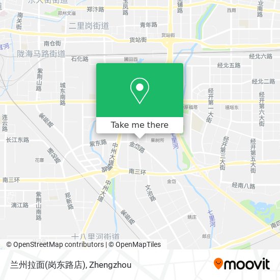 兰州拉面(岗东路店) map