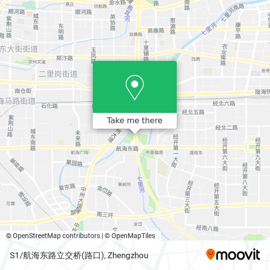 S1/航海东路立交桥(路口) map
