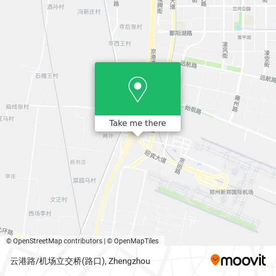 云港路/机场立交桥(路口) map