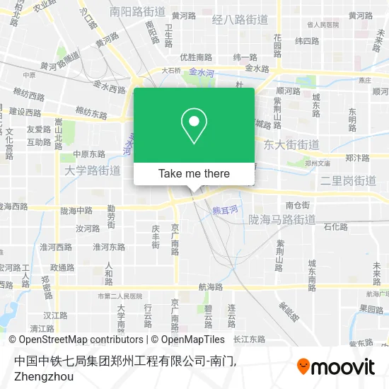 中国中铁七局集团郑州工程有限公司-南门 map