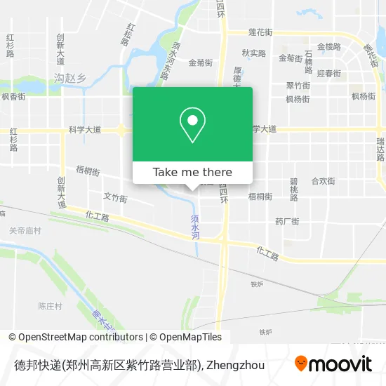 德邦快递(郑州高新区紫竹路营业部) map