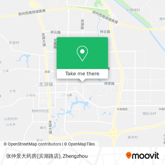 张仲景大药房(滨湖路店) map