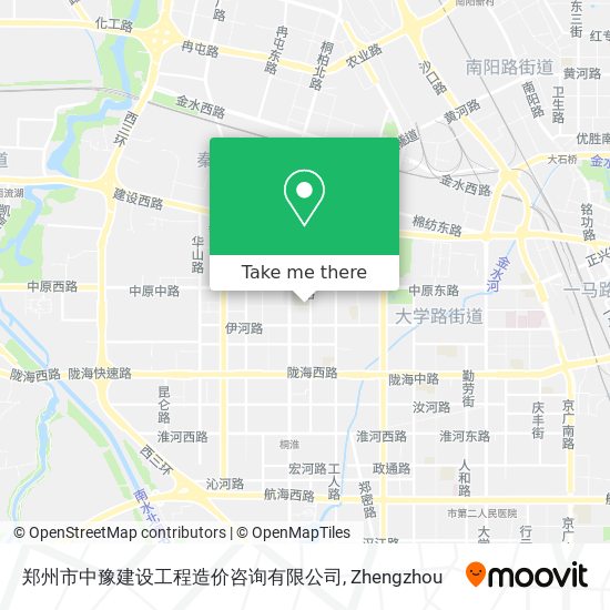 郑州市中豫建设工程造价咨询有限公司 map