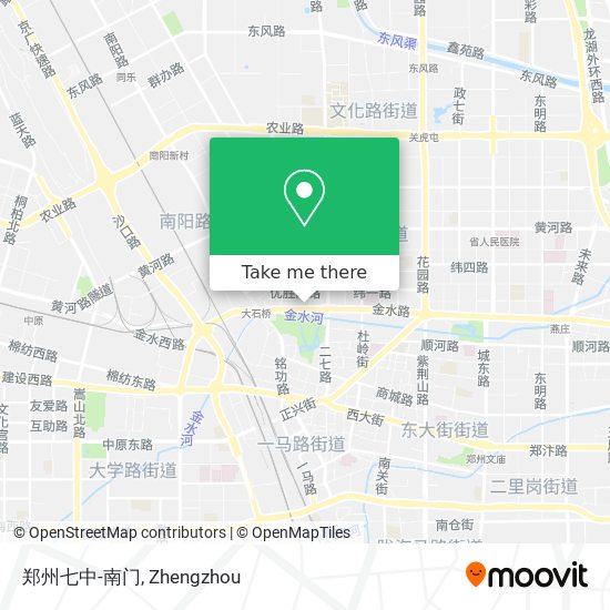 郑州七中-南门 map