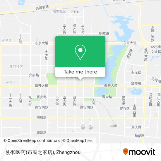 协和医药(市民之家店) map