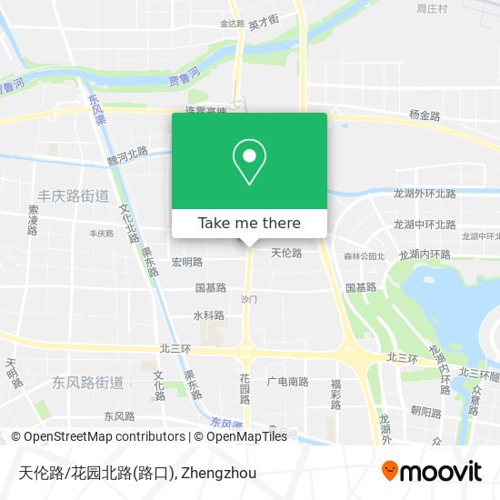 天伦路/花园北路(路口) map