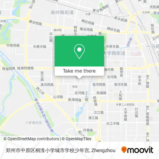 郑州市中原区桐淮小学城市学校少年宫 map
