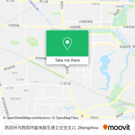 西四环与西四环陇海路互通立交交叉口 map