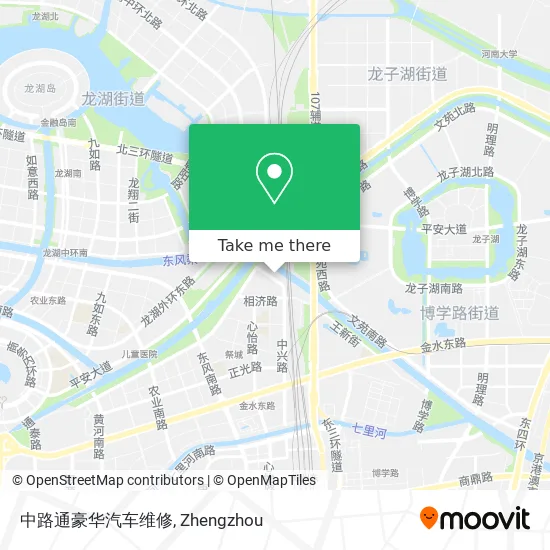 中路通豪华汽车维修 map