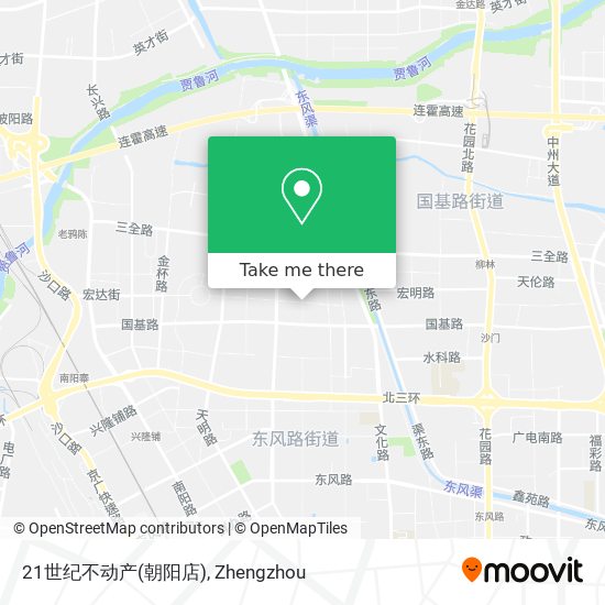 21世纪不动产(朝阳店) map